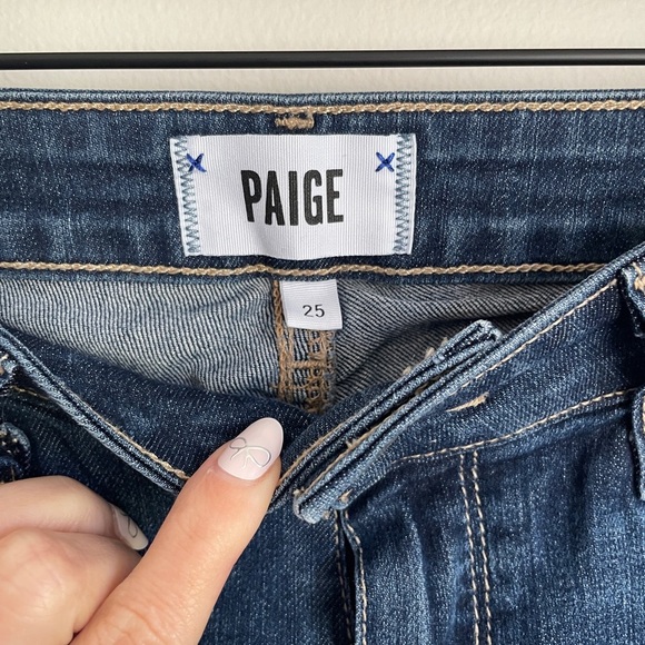 PAIGE Revolve Women’s Verdugo Ankle Denim Jeans Size 25 - Picture 3 of 7